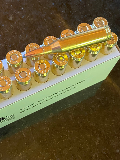 243 Winchester 100gr BTSP Ammunition (20 Rounds Per Box)
