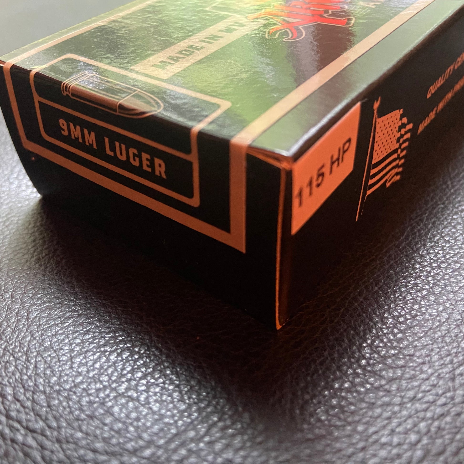 9mm HP Ammunition (50 Rounds Per Box)